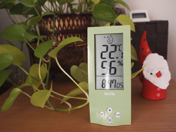 デジタル温室度計